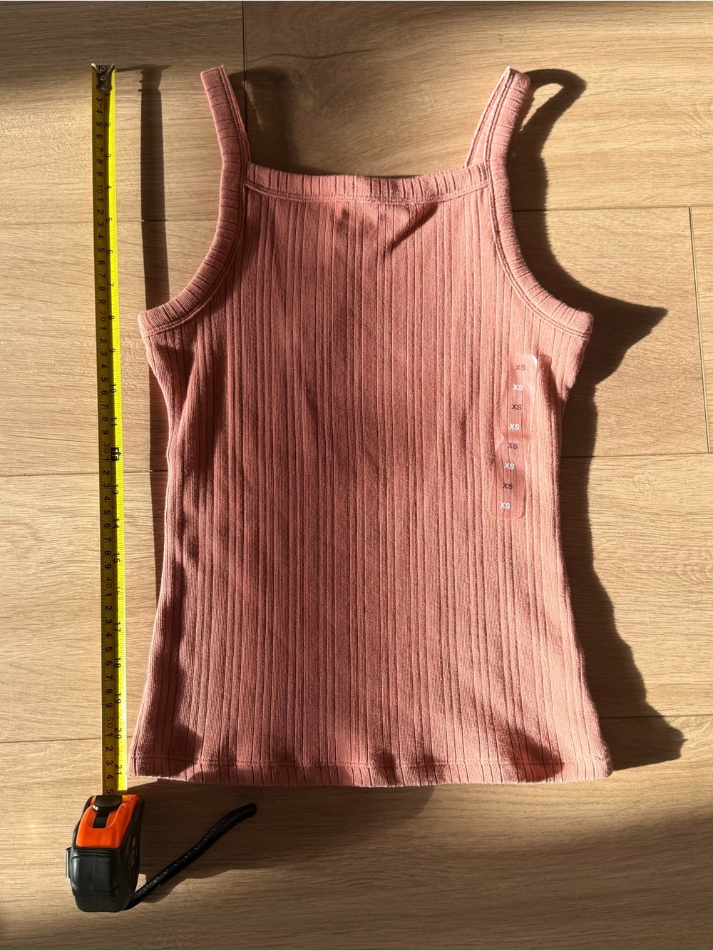 GAP Ribbed Dusty Rose Tank Top